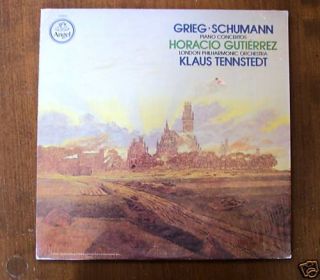 Grieg Schumann Gutierrez Tennstedt London Philharmon LP
