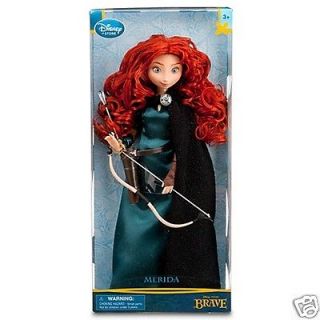  Store Pixar BRAVE MERIDA CLASSIC DOLL 11 with BOW ARROW NEW IN HAND