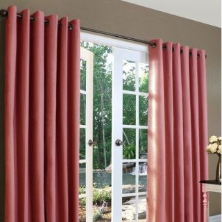 New Thermal Insulated Grommet Top Drapes 80x84 Firebrick 