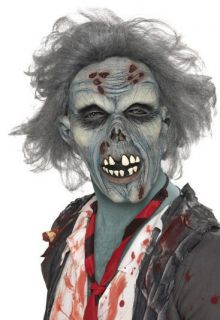 Creepy Scary Gross Mens Zombie Corpse Halloween Costume Mask