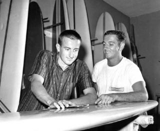 Gordon Smith Surf Surfboards Retro Vintage Dawn Patrol Fleece Sweater