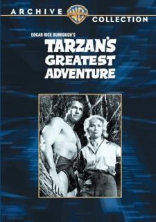 Tarzans Greatest Adventure DVD 2009 Gordon Scott 883316220948