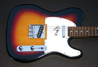 Pearl Jam Stone Gossard Signed Autographed Guitar