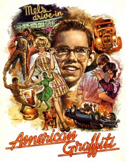 American Graffiti 1973 Movie Poster 8X10