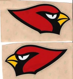 arizona cardinals full size football helmet decals time left $