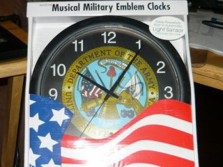 new musical military army wall clock 10 from canada time
