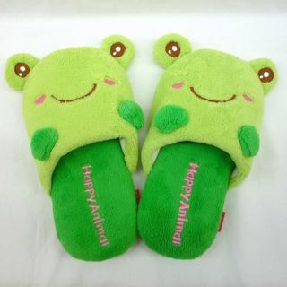 cute frog animal slippers
