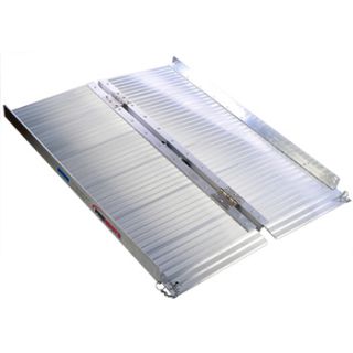 Wheelchair Ramp Aluminum Briefcase Mobility Portable Scooter Ramps