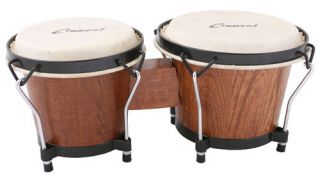 NEW Crescent Pro Percussion 7 & 8 Bongo Drums Set w/ Tunable Heads