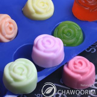  Soap Mould Candle Mould for Handmade Craft Mini Rose 15CAV