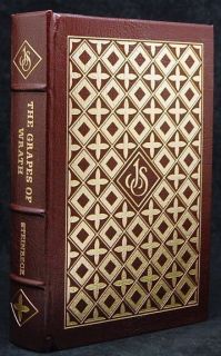 Steinbeck John Grapes of Wrath Easton Press 1st Edition First Printing