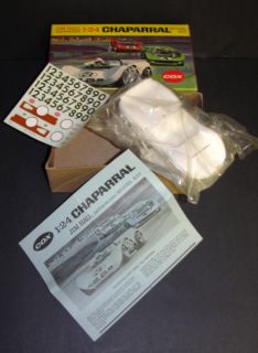 1966 Cox Chaparral 1 24 Scale Kit Unbuilt SEALED in Original Box