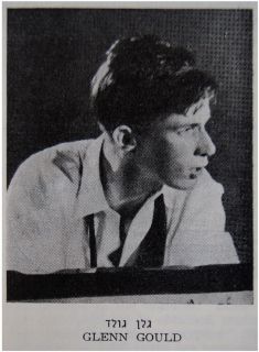 1958 GLENN GOULD Program PIANO CONCERT Beethoven SCHUMANN Weber