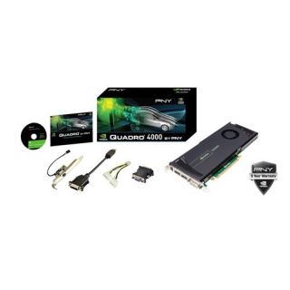  4000 VCQ4000 PB 2GB GDDR5 PCI E x16 Graphics Card 0751492482163