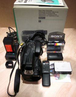  CANOVISION 8 ES500 VIDEO CAMCORDER 8MM Blank Tapes Conversion Software