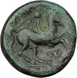  Games 359BC RARE Authentic Ancient Greek Coin Horse Apollo