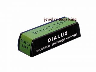 One Bar of Green Dialux Vert Jewelers Polishing Compound Rouge Paste