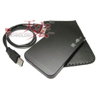 USB 2 0 2 5 SATA Hard Disk Driver Case Enclosure Black Silver Red
