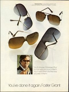 1980 Print Ad Foster Grant Sunglasses Polarized Plus Youve DONE It