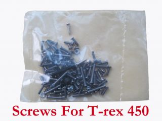 Frame Screws Parts Bag Hardware Plane Accessories for Helicopter Trex