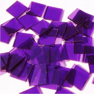 Grape Cathedral Fusible 96 COE Mosaic Glass Tiles Squares Diamond or