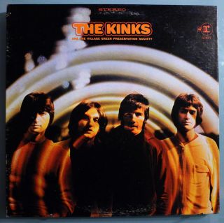 Kinks Village Green Preservation Society Orig68 Reprise White Label
