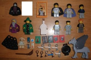 LEGO Harry Potter Minifigure Lot includes Buckbeak McGonagal Dobby and