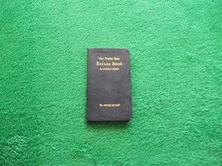 Harness Horse Racing 1927 The Trottin Hoss Excuse Book by Murray