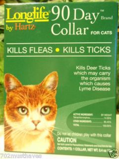 Hartz Longlife •90 Day • Flea Tick Collar for Cats