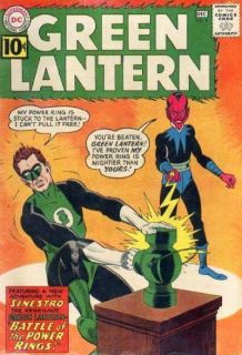 Green Lantern V2 9 Dec 1961 Key SA Copy Fair Gil Kane Art 1st Sinestro