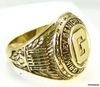 Grimsley High School 10K Gold Class 1975 Ring