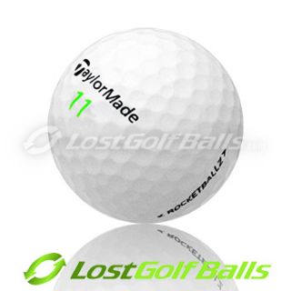 50 TaylorMade RocketBallz Near Mint Used Golf Balls AAAA