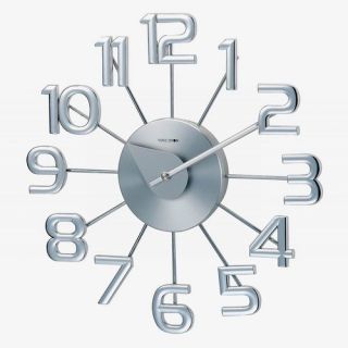 Control Brand Bath Wall Clock in Black with Four Décor   1590BK SET