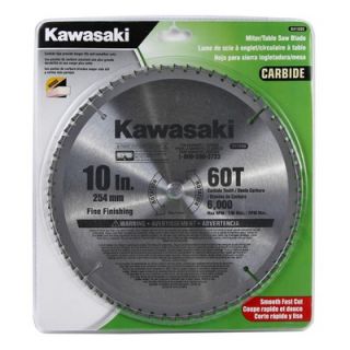 Kawasaki 10 Circular Saw Blade   60T