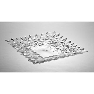 KD Gifts Glacier Design Crystal 12 Plate