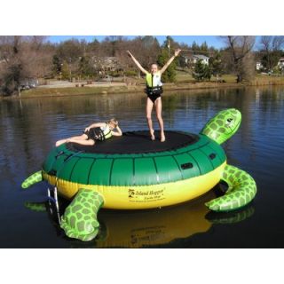 Island Hopper 13 Turtle Padded Water Bouncer