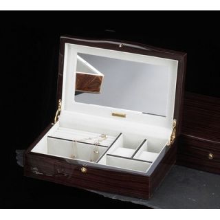 Bey Berk 3.25 Jewelry Box in High Lacquer Ebony   BB593EBN