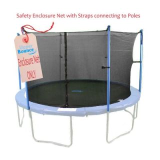 Upper Bounce 10 Trampoline Enclosure Safety Net Fits For 10 FT