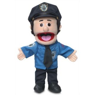 Silly Puppets 14 Caucasian Policeman Glove Puppet