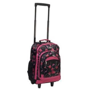 Everest 18 Telescoping Print Pattern Rolling Backpack