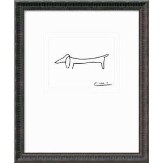  Dog) by Pablo Picasso, Framed Print Art   21.56 x 17.93   DSW01442
