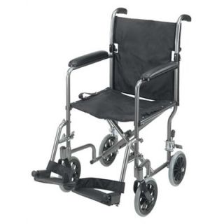 Mabis DMI 19 Ultra Lightweight Aluminum Transport Chair   501 1052