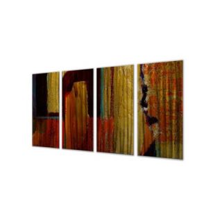  My Walls Muted Primary by Ruth Palmer, Abstract Wall Art   23.5 x 48
