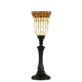 Fangio 23 Resin Torchiere Table Lamp in Dark