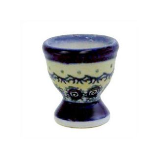Polish Pottery 2 Egg Cup   Pattern 175A   203 175A
