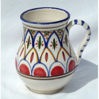 Le Souk Ceramique Tabarka Design Large Mugs (Set of Four)