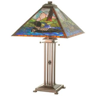 Meyda Tiffany 26 H Loon Table Lamp