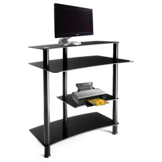 RTA Home And Office 32 W Computer Desk with Keyboard Tray