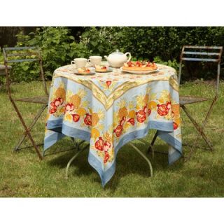 Couleur Nature Orange Tree Green Red Tablecloth   24 31