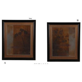 Martin Woodland Shadows Wall Art (Set of 2)   37 x 31